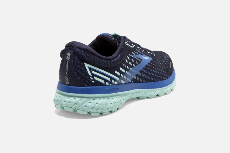 Brooks Ghost 13 Road Running Shoes - Womens - Navy/Blue - WF2579046